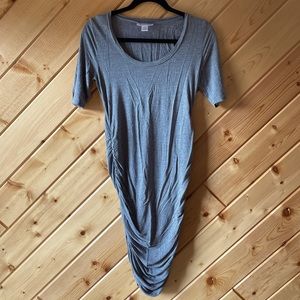 Motherhood Maternity Gray Dress